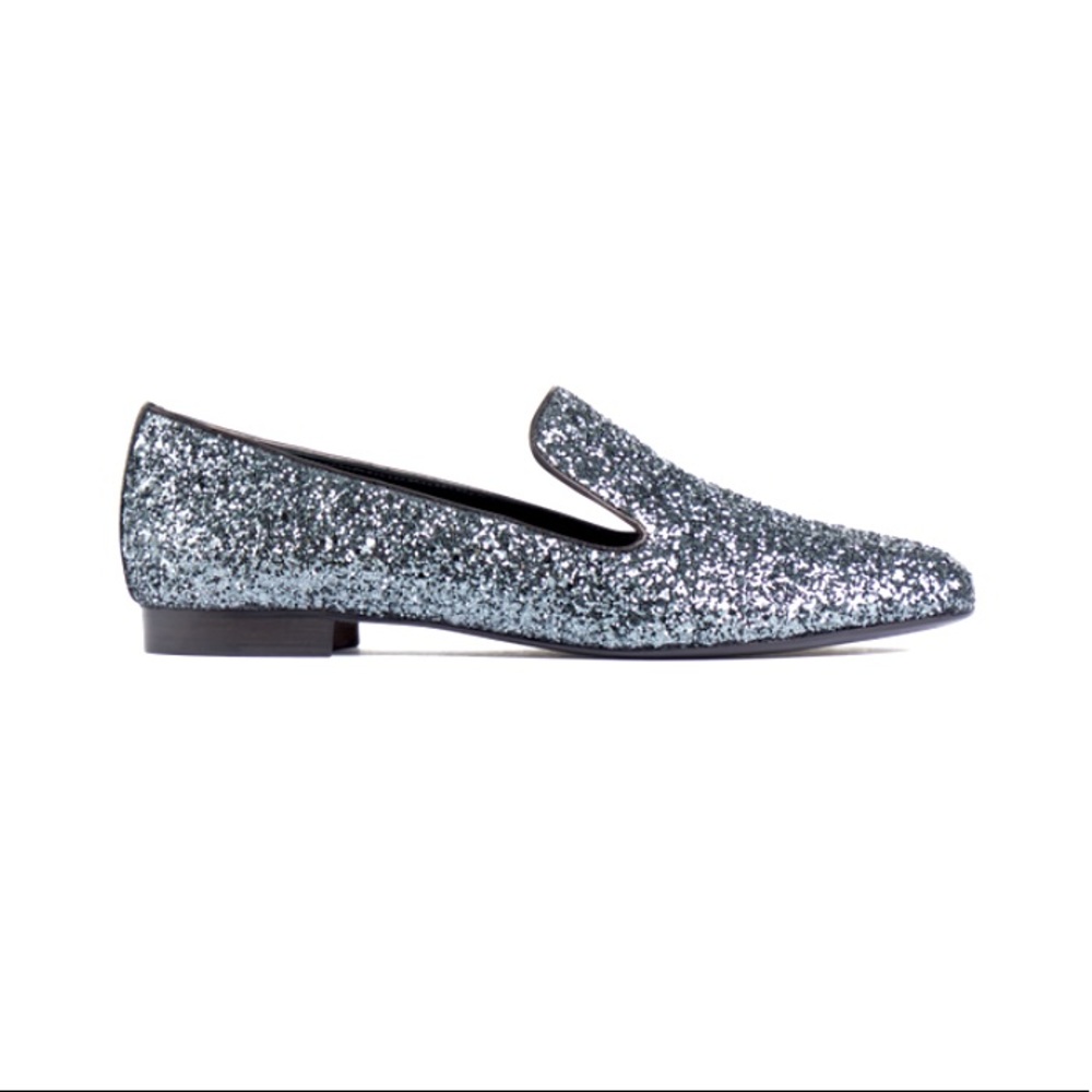 M. Gemi “the parma” glitter loafers size 36.5